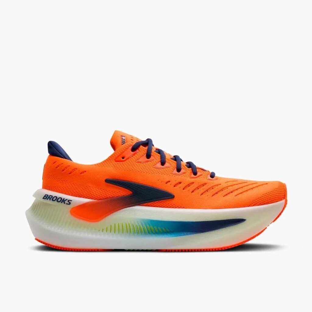 Tênis Brooks Glycerin Max 2 Laranja Masculino