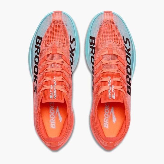 Tênis Brooks Hyperion Elite Laranja/Azul