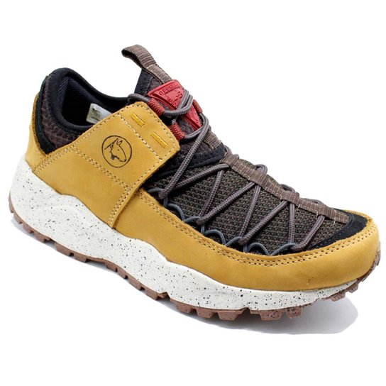 Tênis Bull Terrier Hornet Masculino - Marrom+Amarelo Menor preço em Tênis Bull Terrier Hornet Masculino - Marrom+Amarelo