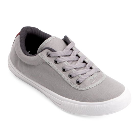 Tênis Burn Colegial Masculino Cinza Netshoes