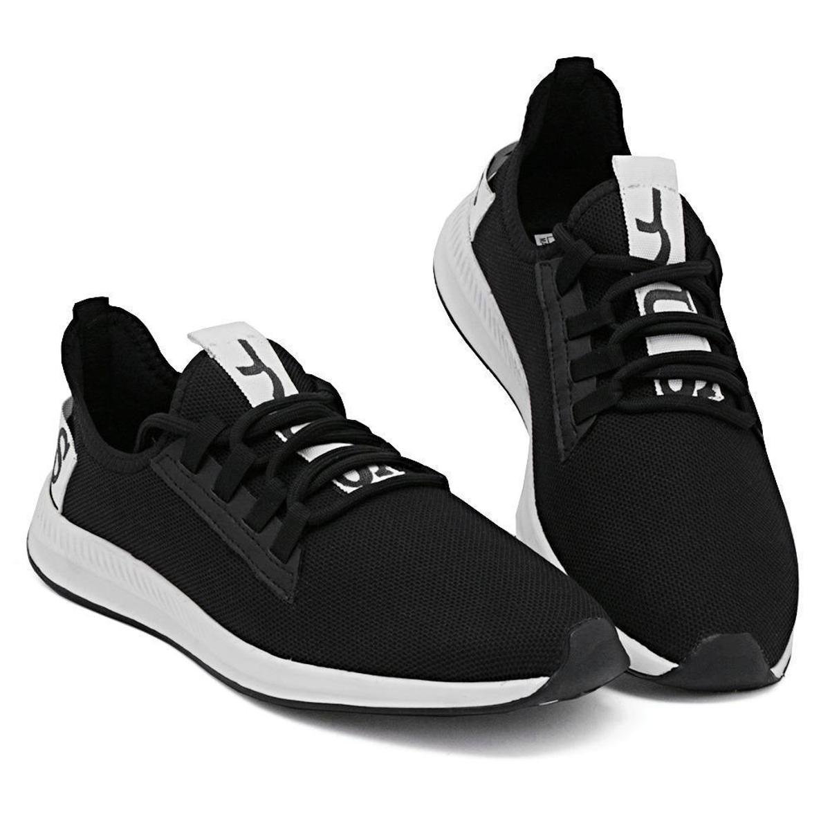 Tênis Calçados Brasil Masculino - Preto+Branco | Netshoes