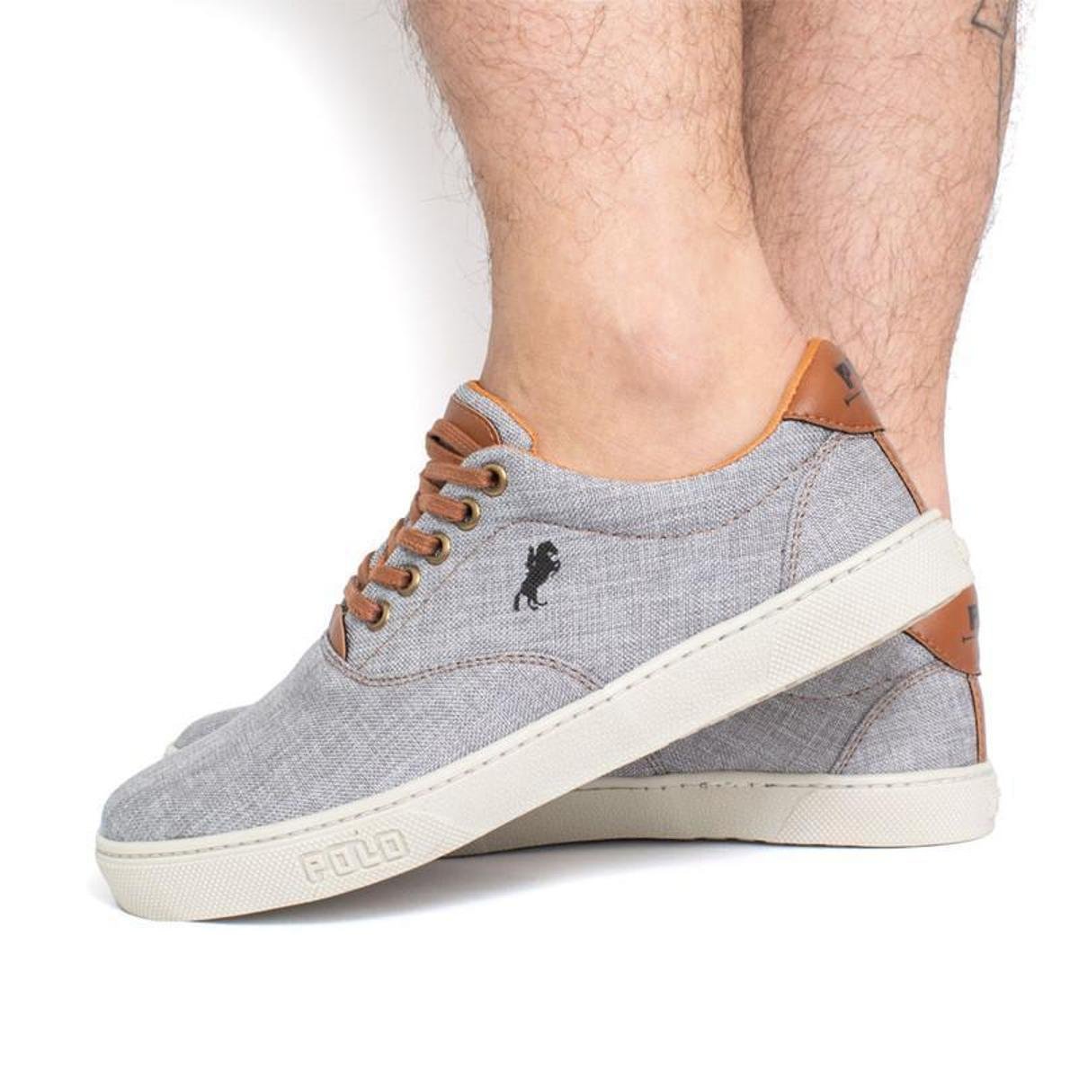 Tênis Calçados Web Brasil Sapatênis Polo Original Em Lona 2100 Masculino