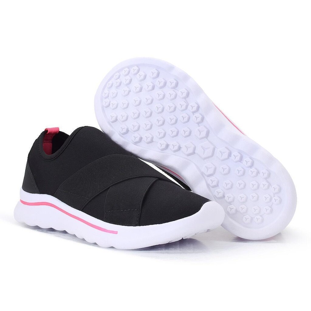 Tênis Califórnia Elastico Duplo Macio Grid Confort 2.0 Feminino