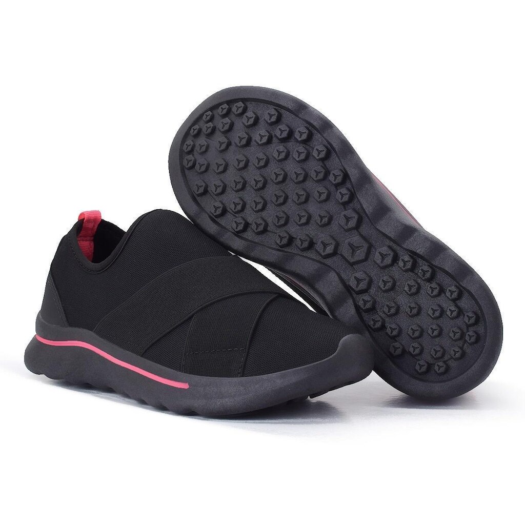 Tênis Califórnia Elastico Duplo Macio Grid Confort 2.0 Feminino