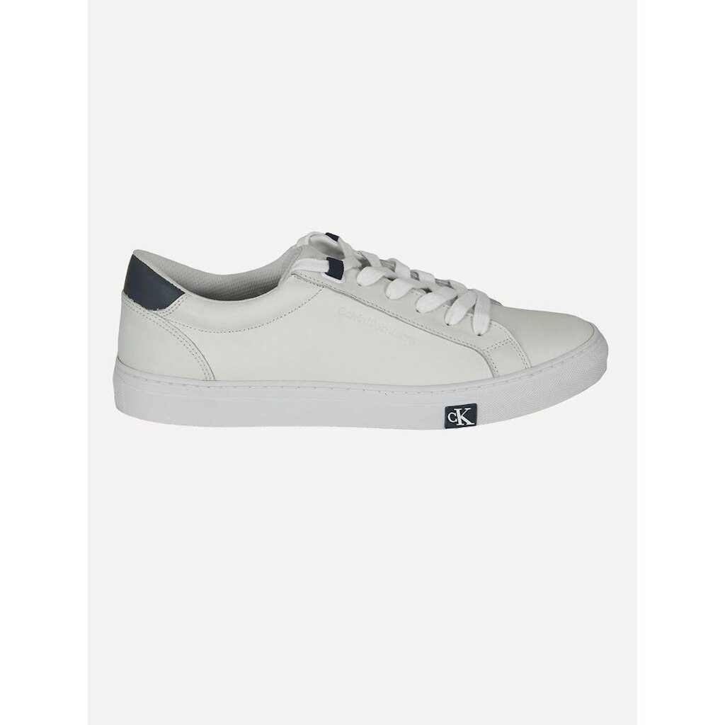 Tênis Calvin Klein Jeans Masculino Couro Project Queima Marinho/Branco