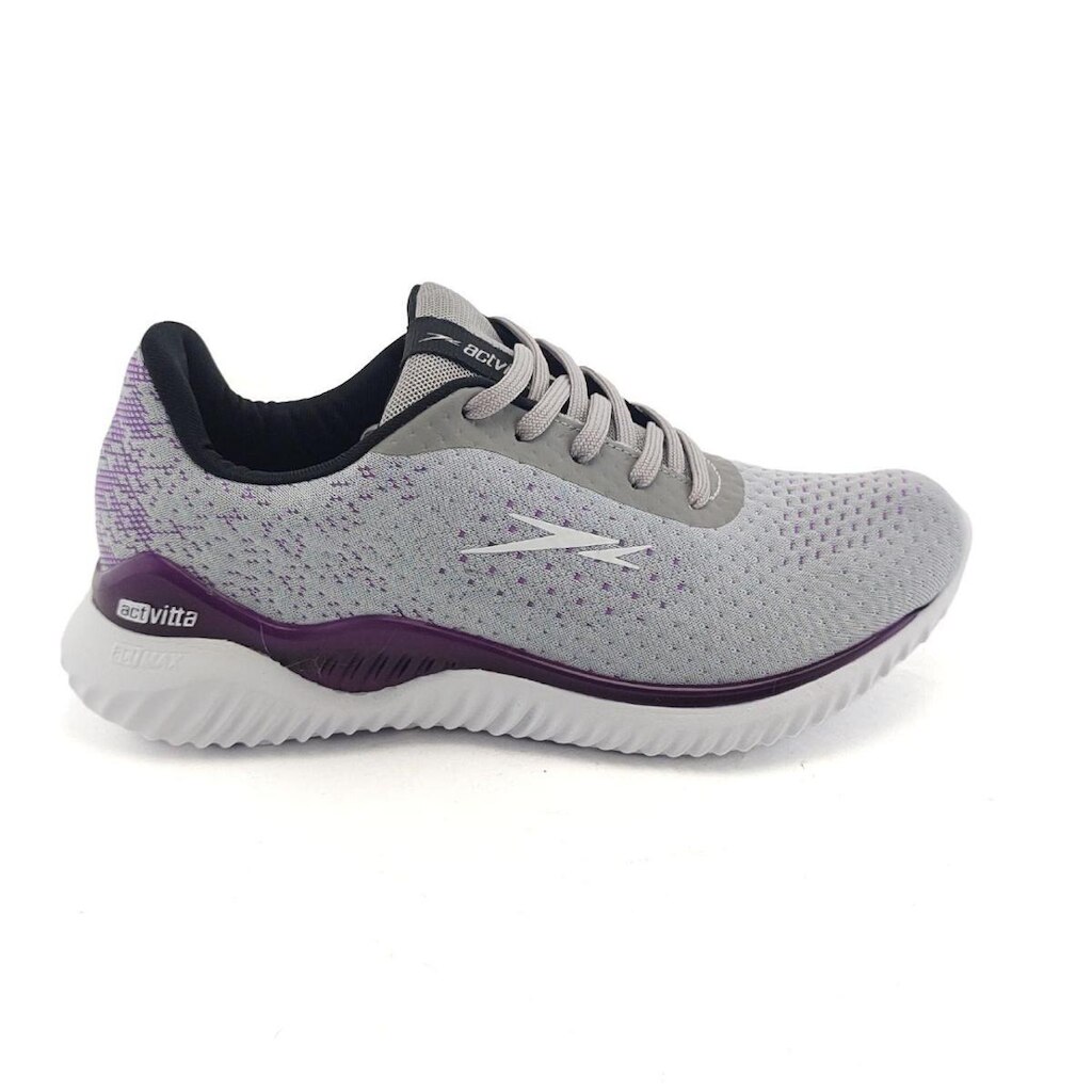 Tenis Caminhada Casual Actvitta Feminino com Amortecimento