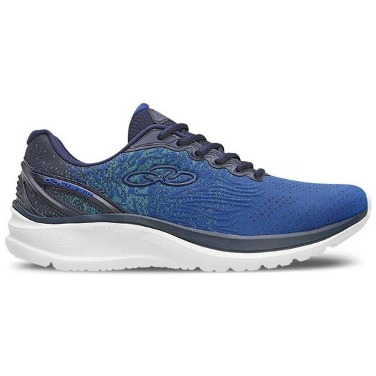 Tênis Caminhada Masculino Olympikus Fluido Esportivo - Azul Menor preço em Tênis Caminhada Masculino Olympikus Fluido Esportivo - Azul