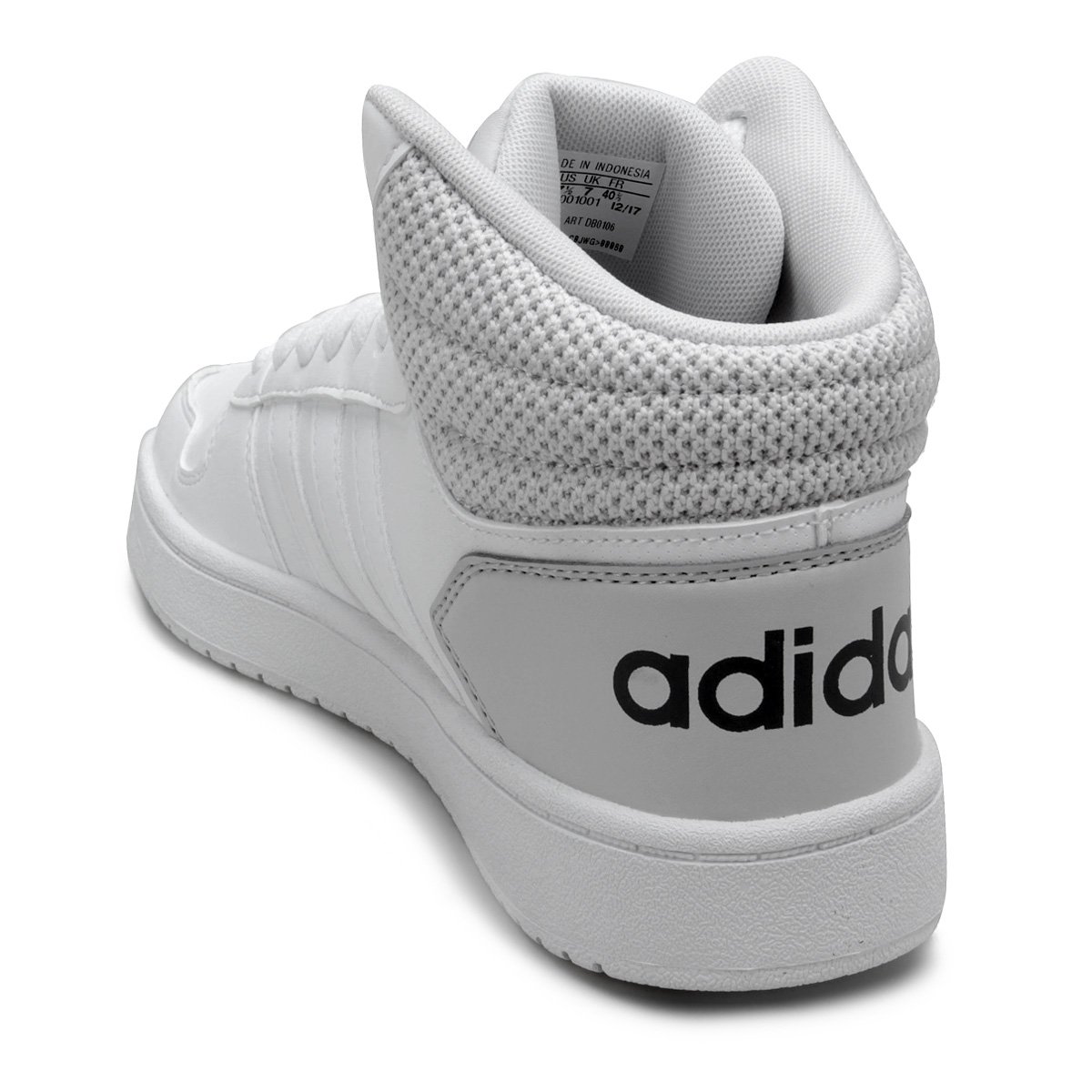 adidas branco cano alto