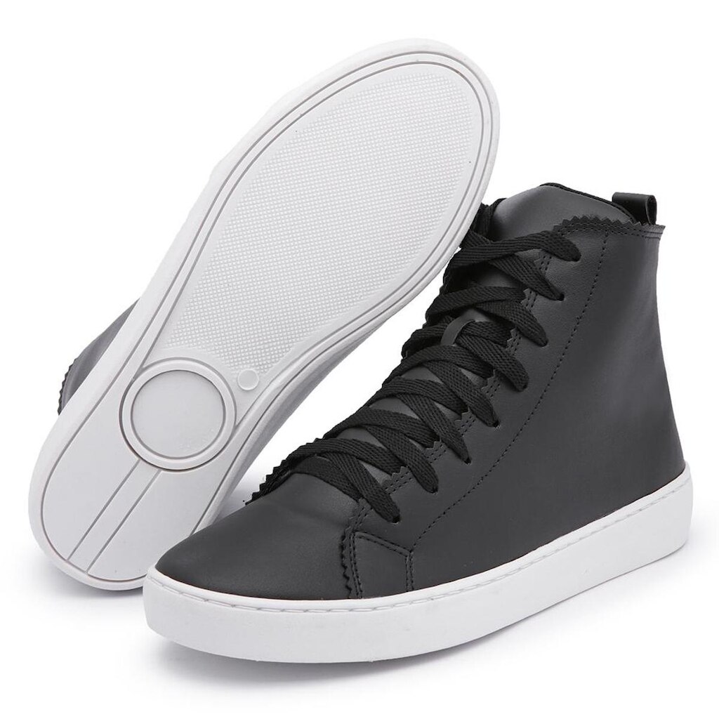 Tênis Cano Alto Casual Feminino Tenehi Cadarço