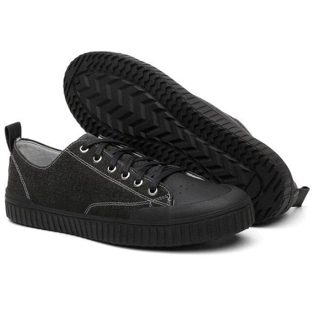 Tenis Cano Alto Centuria Lona Preto