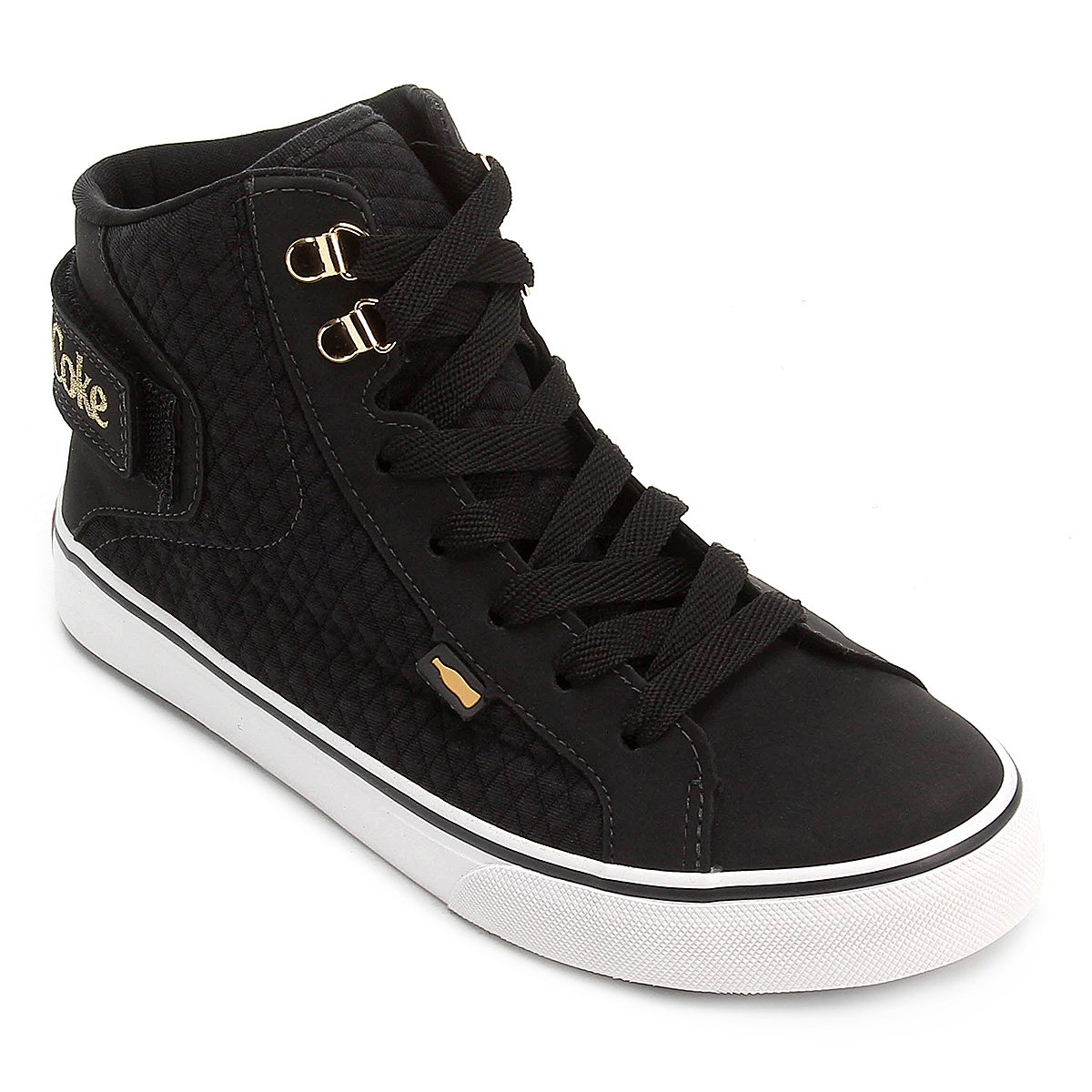 Cola Shoes Tenis Coca Cano Alto Feminino Tênis Cano Alto Coca-Cola