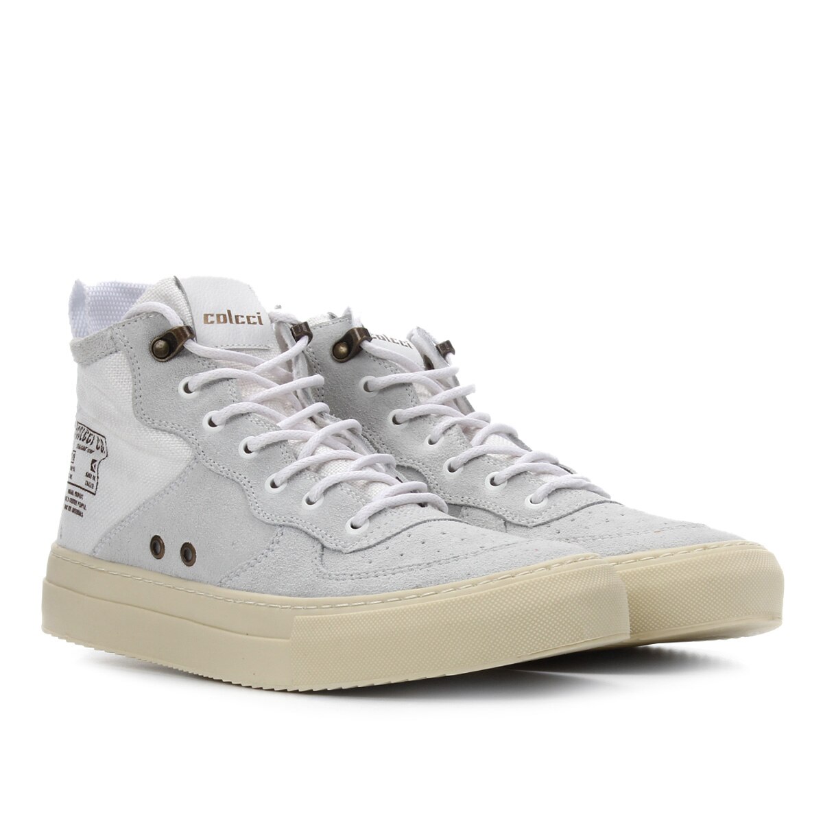 tenis colcci cano alto masculino