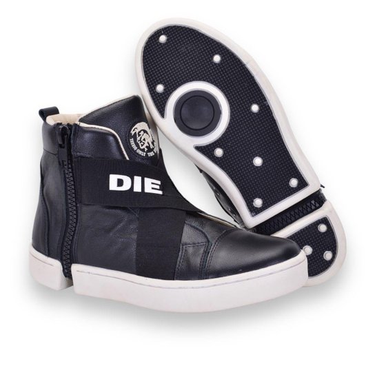 Bota Sapatenis Cano Longo Couro Cano Netshoes Botas