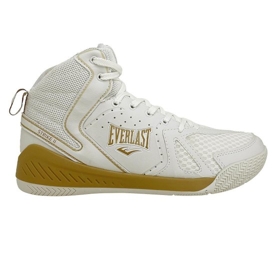 Tênis Cano Alto Everlast Strike II Feminino - Branco Menor preço em Tênis Cano Alto Everlast Strike II Feminino - Branco