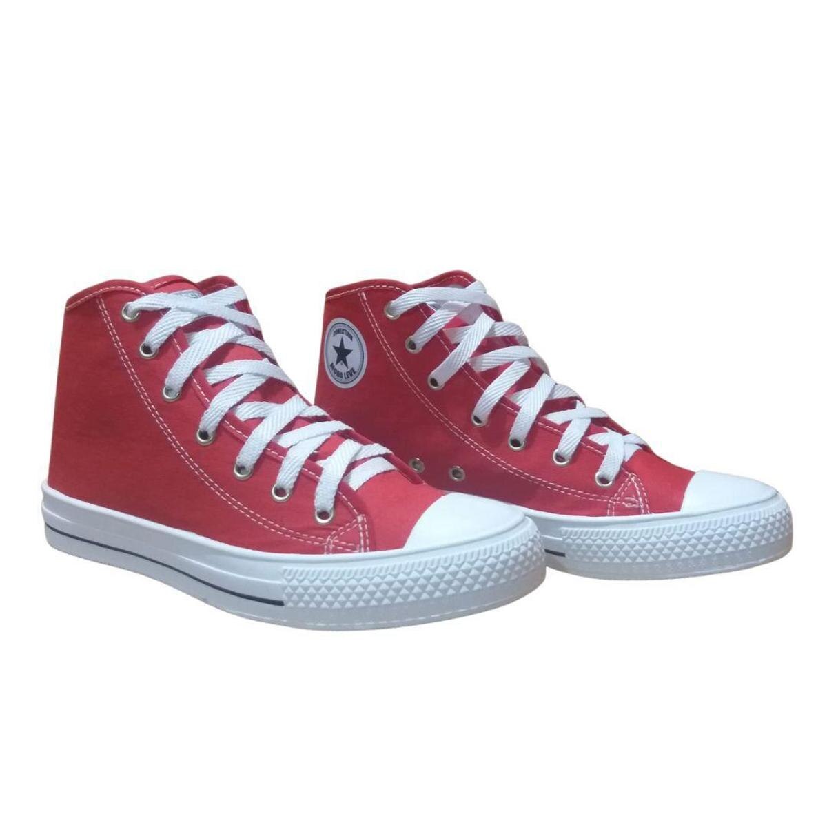 Tenis Cano Alto Feminino Botinha Feminina Moda Leve Menor preço em Tenis Cano Alto Feminino Botinha Feminina Moda Leve