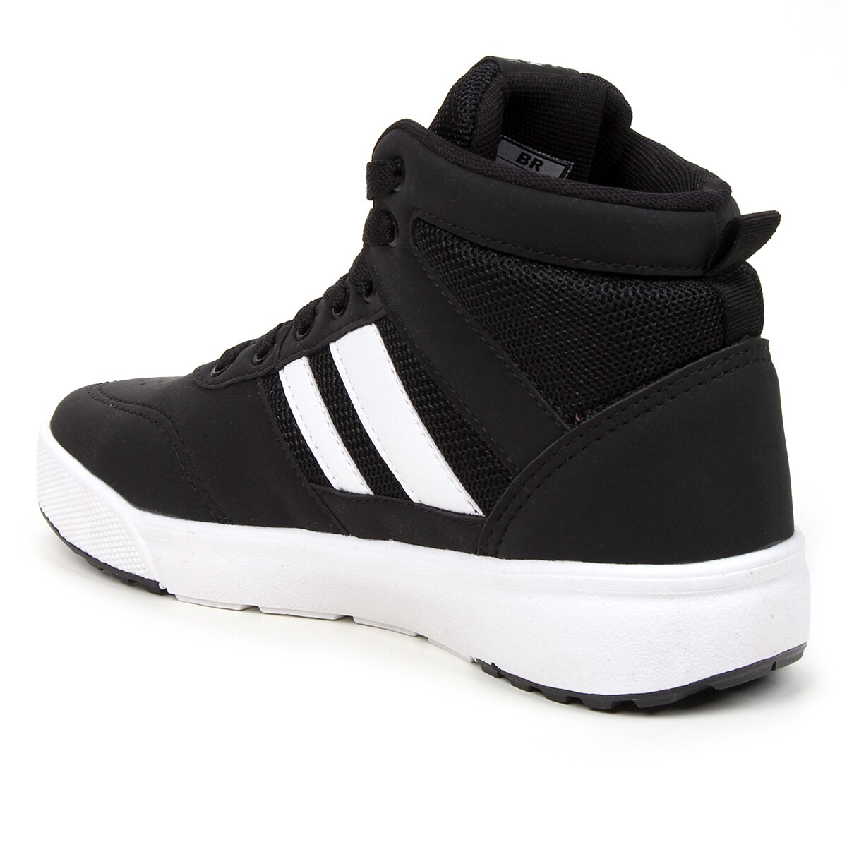 Tênis Cano Alto Logus Carpi Masculino - Preto+Branco | Netshoes