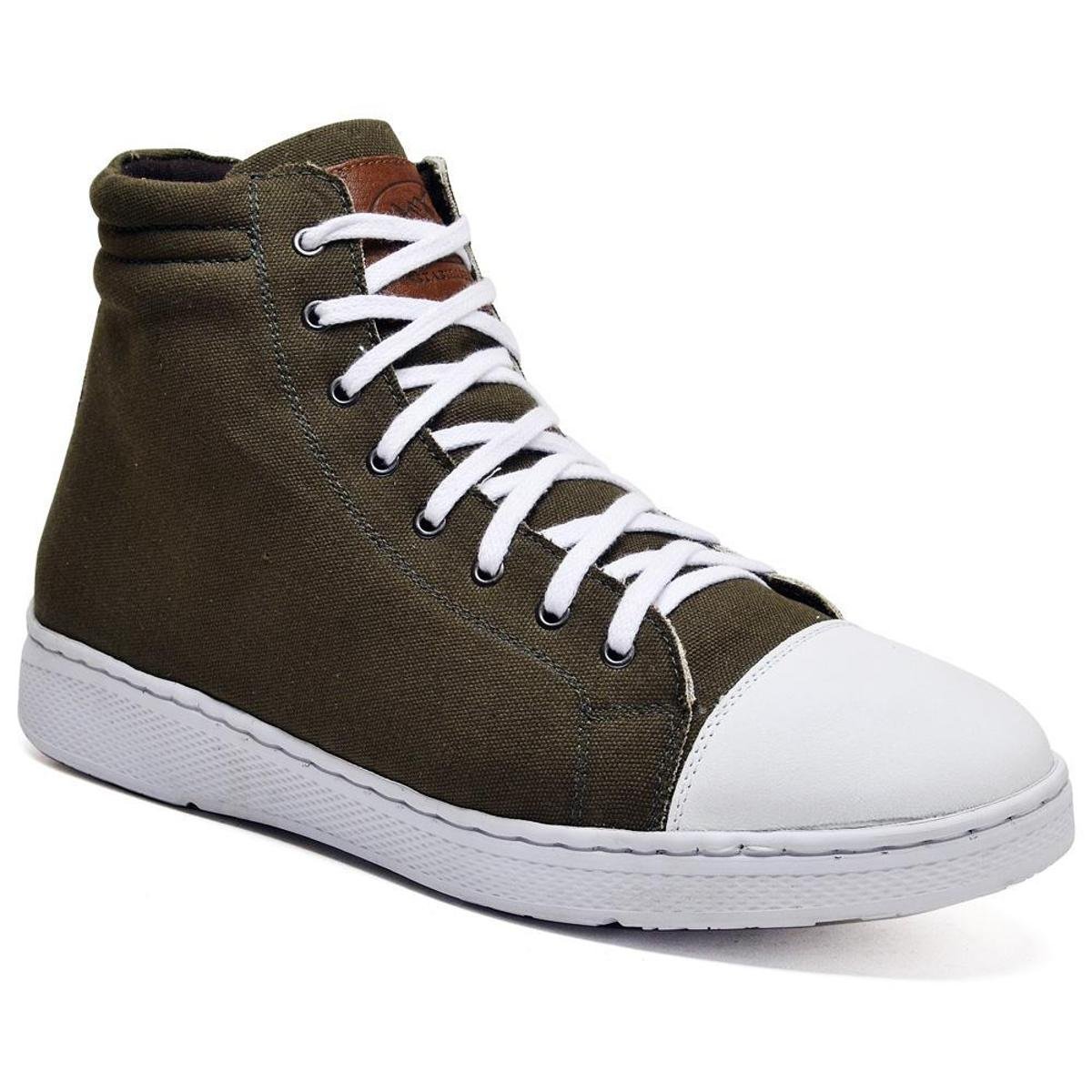 Tênis Cano Alto Masculino Sandro Moscoloni Dreams - Verde | Netshoes