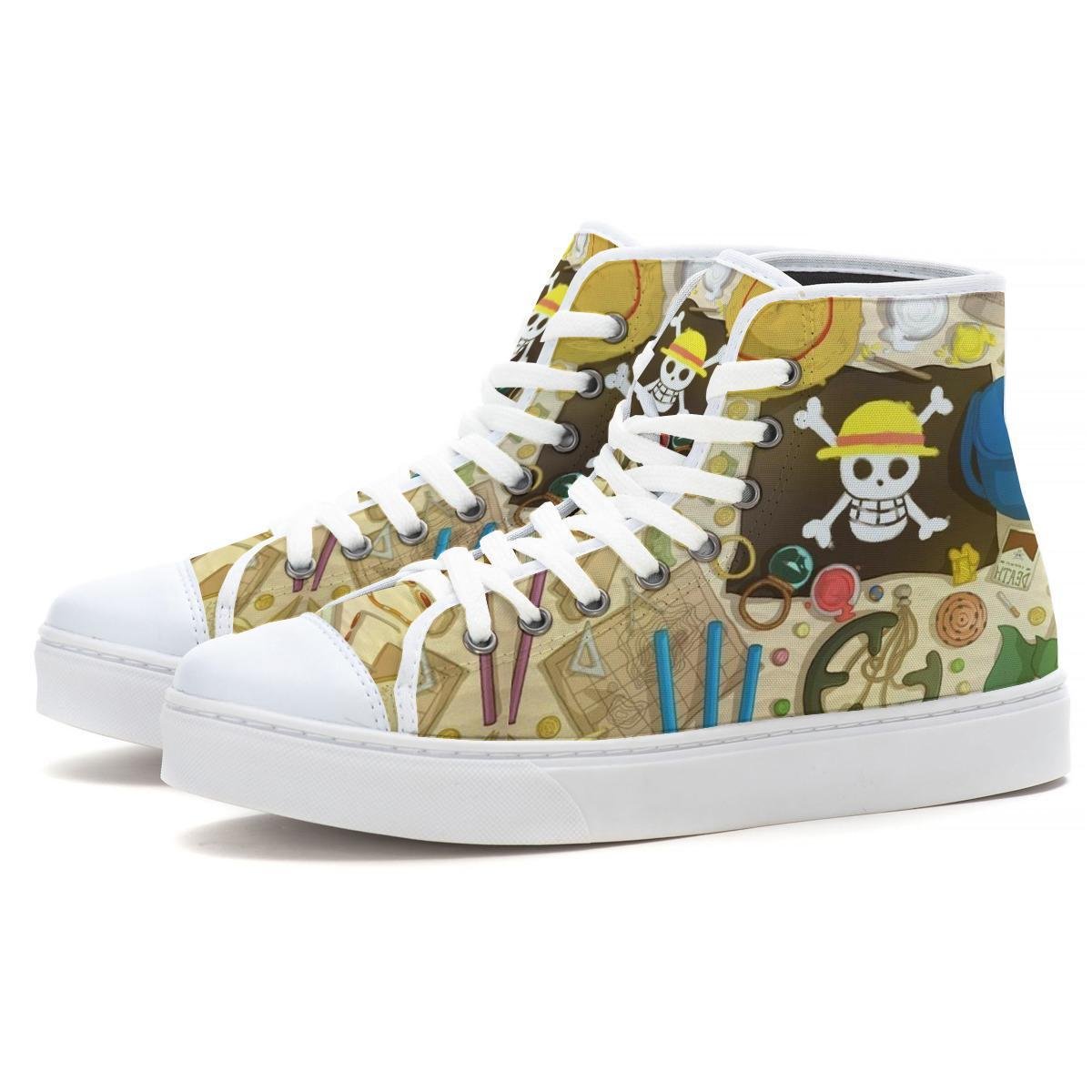 Tênis Cano Alto Série Anime 5 One Piece - Estampado | Netshoes