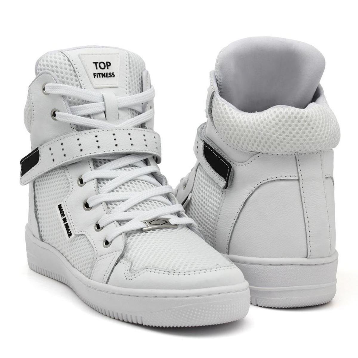 Top Fitness Tenis Cano Alto Masculino Academia Fitness TÃªnis De