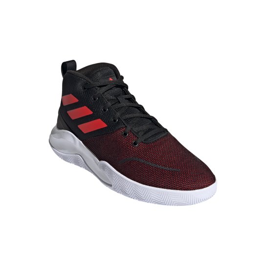 Tênis Cano Mèdio Adidas Ownthegame Masculino - Preto+Vermelho é ruim? Tênis Cano Mèdio Adidas Ownthegame Masculino - Preto+Vermelho é boa?