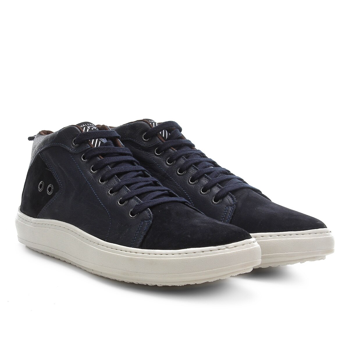 Tênis Cano Médio Couro Cavalera Bento Masculino - Preto | Netshoes