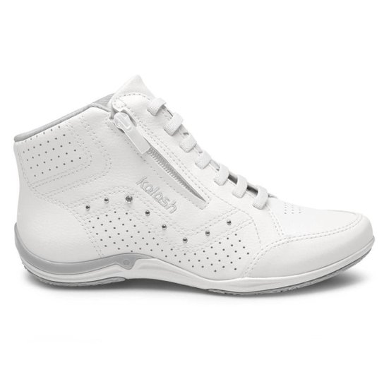 Tênis Cano Médio Kolosh Feminino Hades C2769 - Branco Menor preço em Tênis Cano Médio Kolosh Feminino Hades C2769 - Branco