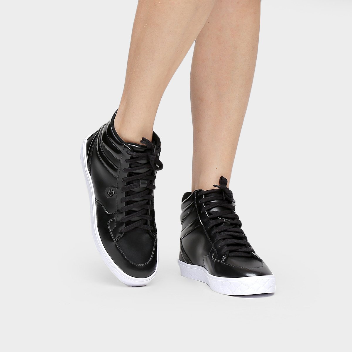 Tênis Capodarte Cano Alto - Preto | Netshoes