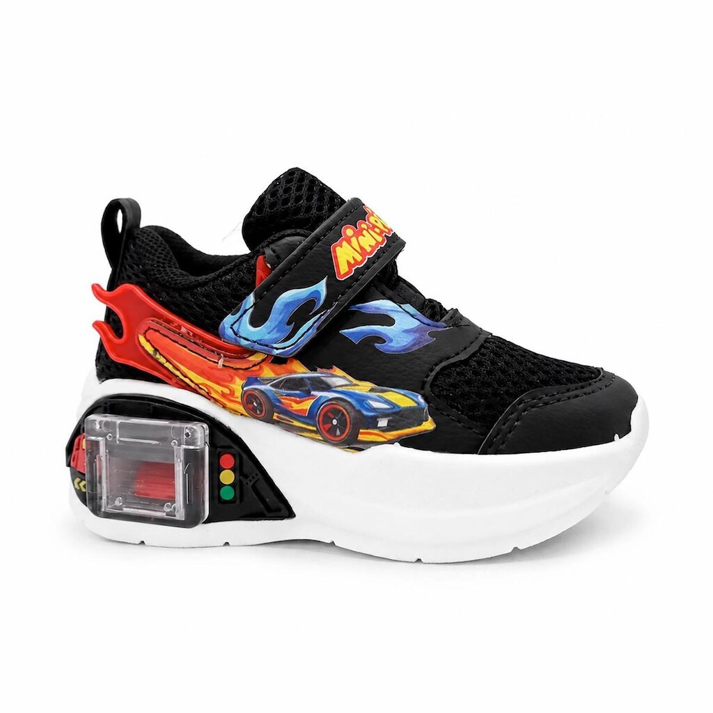 Tênis Carrinho Minipé Infantil Hot Wheels Meninos Masculino