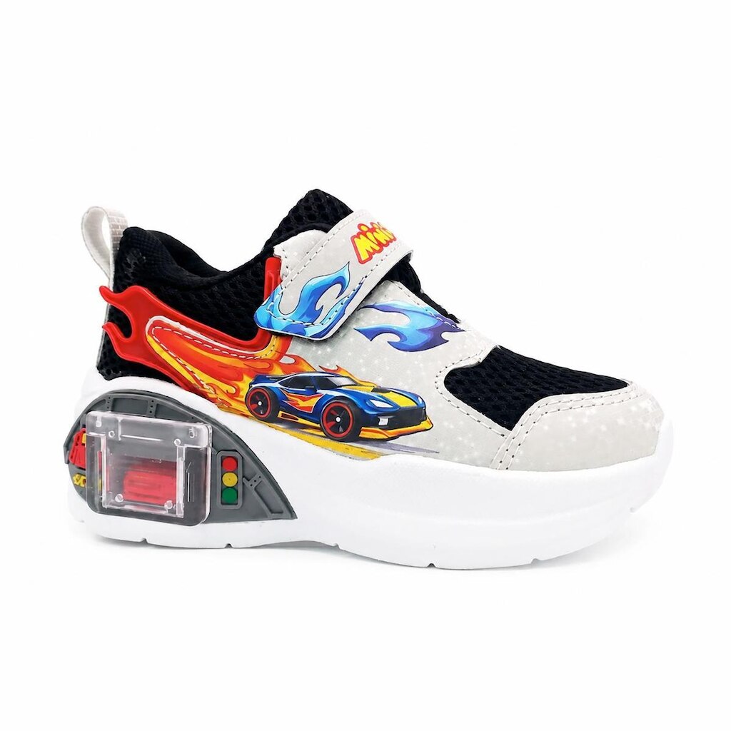 Tênis Carrinho Minipé Infantil Hot Wheels Meninos Masculino