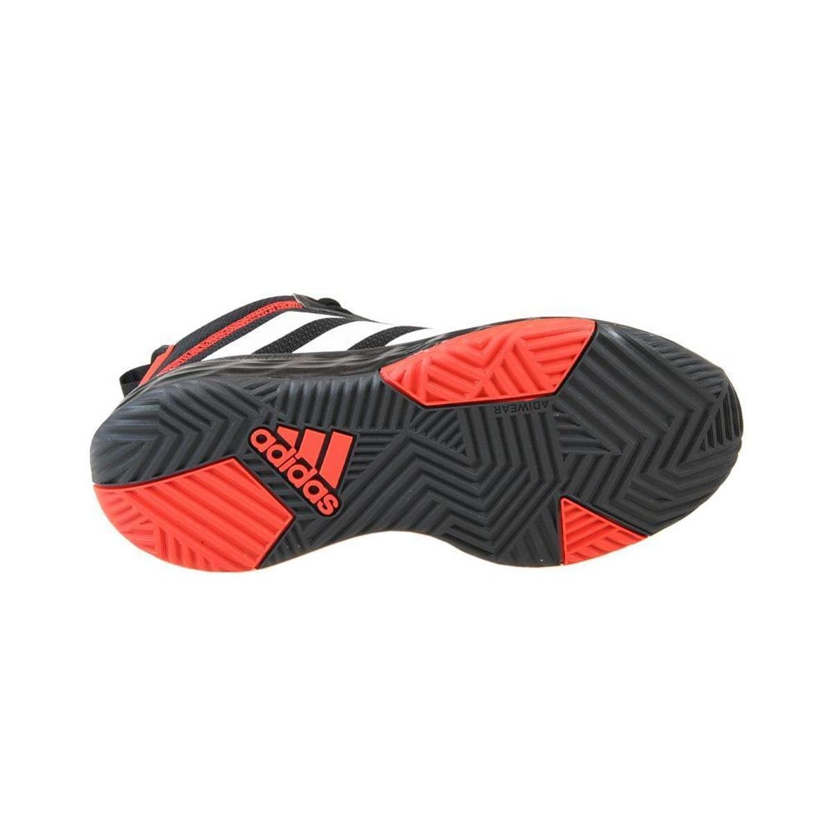 TENIS CASUAL ADIDAS H00471-ADI PRETO/BRANCO/VERMELHO - Preto | Netshoes