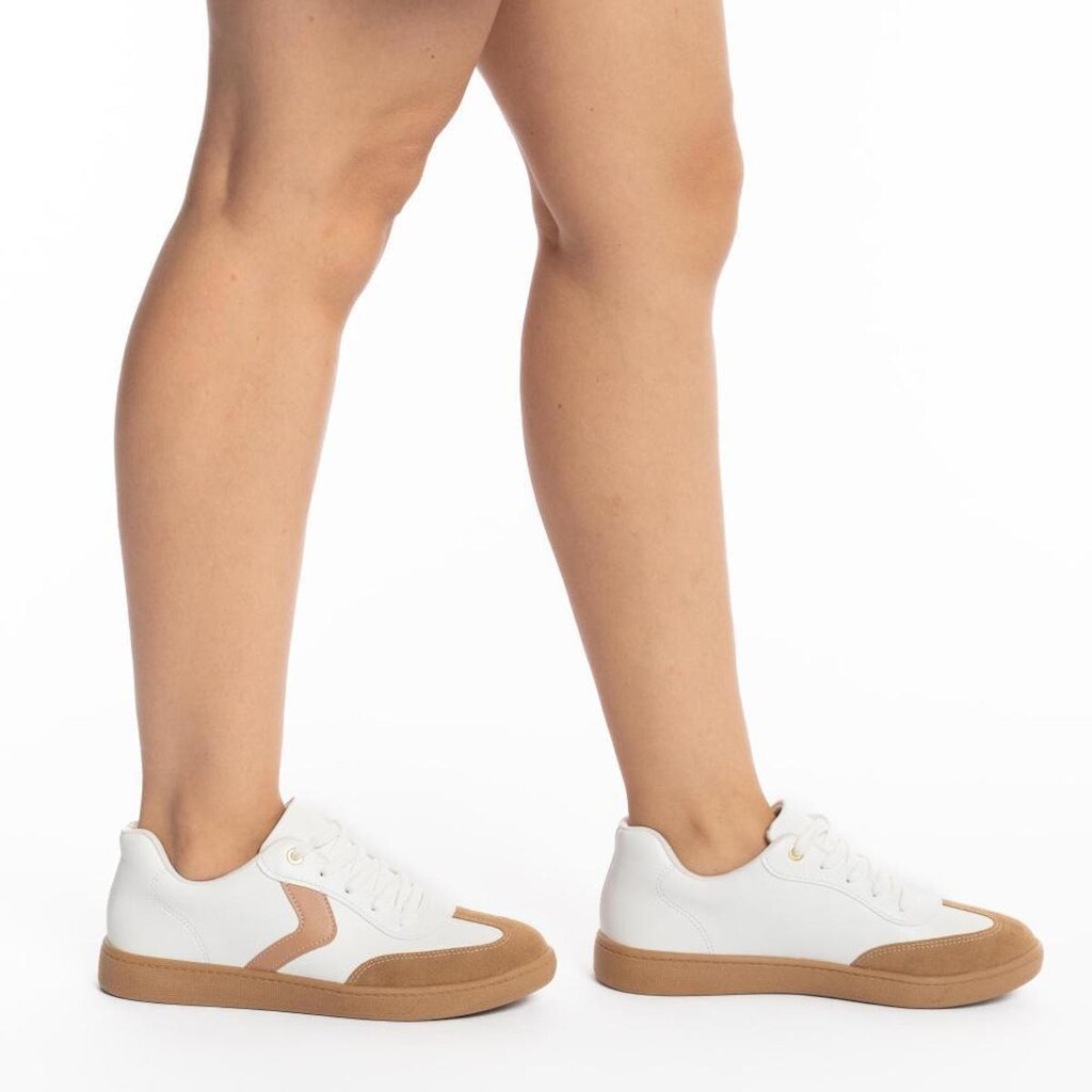 Tênis Casual Beira Rio Retrô Line Feminina