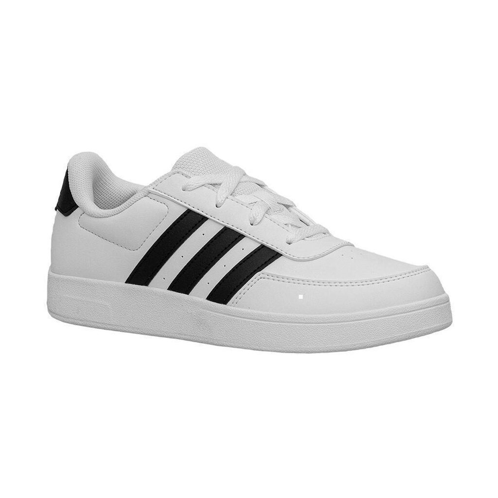 Tênis Casual Branco e Preto Kids Breaknet | Adidas
