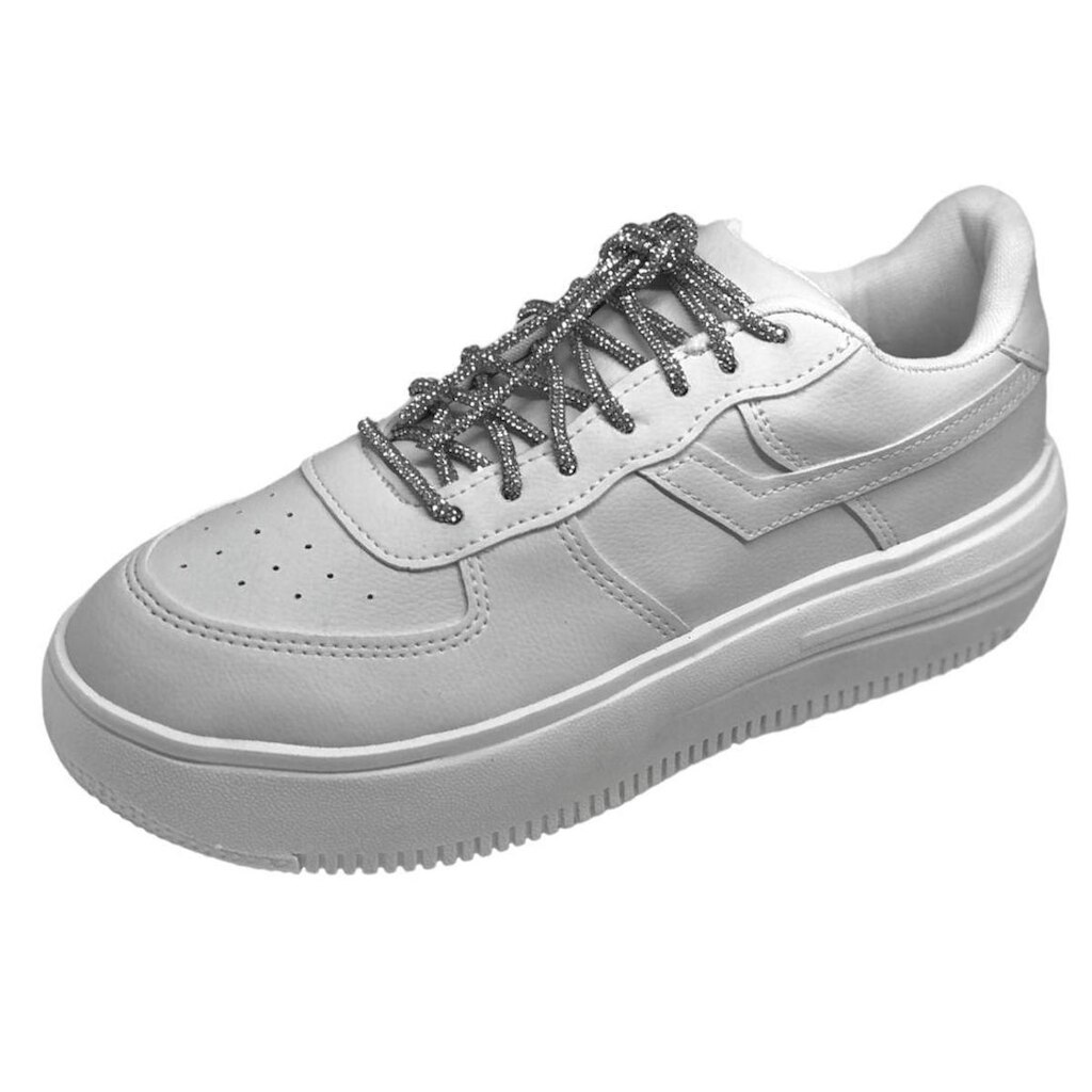 Tenis Casual Cacci Cadarço Brilhante Bc1000 Brilho