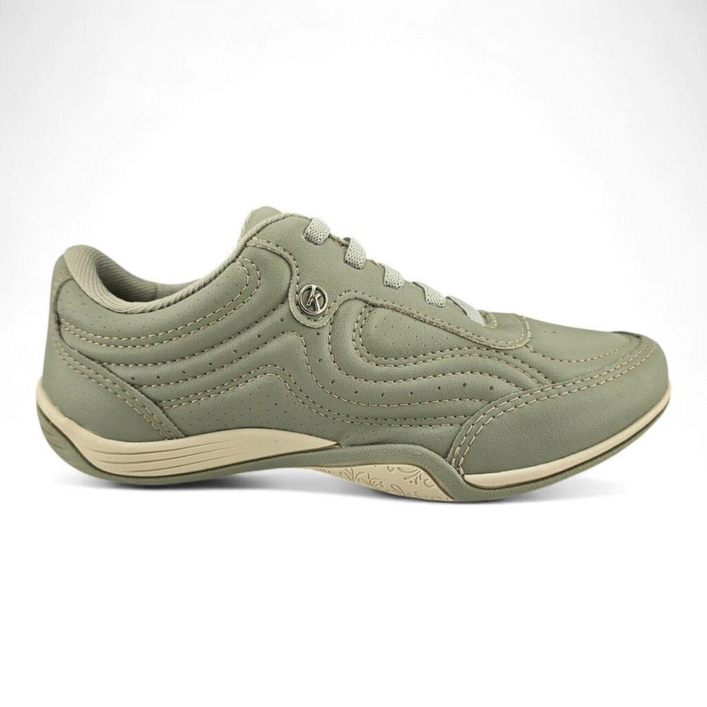 Tênis Casual Calce Fácil Kolosh C3695 Verde