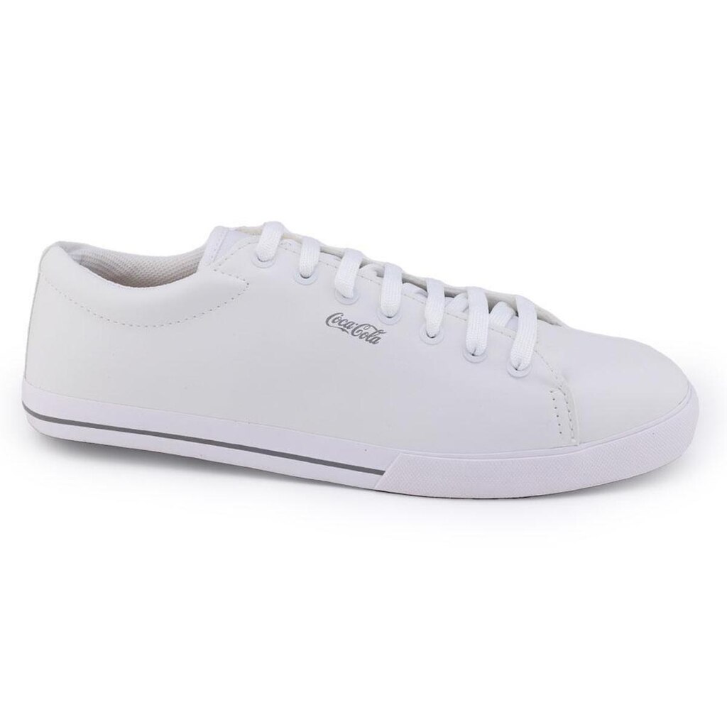 Tênis Casual Coca Cola Shoes CC2083 Island Branco