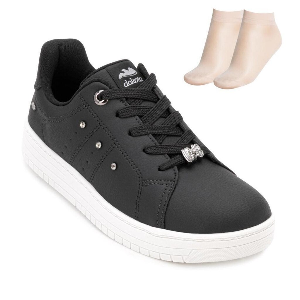 Tênis Casual Dakota P-B e Meia DT25-DA795