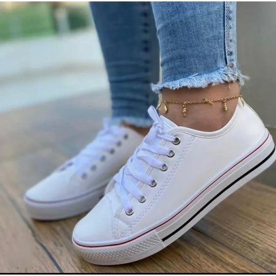 TENIS CASUAL DS STAR SOCIAL LEVE COURINO - Branco Menor preço em TENIS CASUAL DS STAR SOCIAL LEVE COURINO - Branco