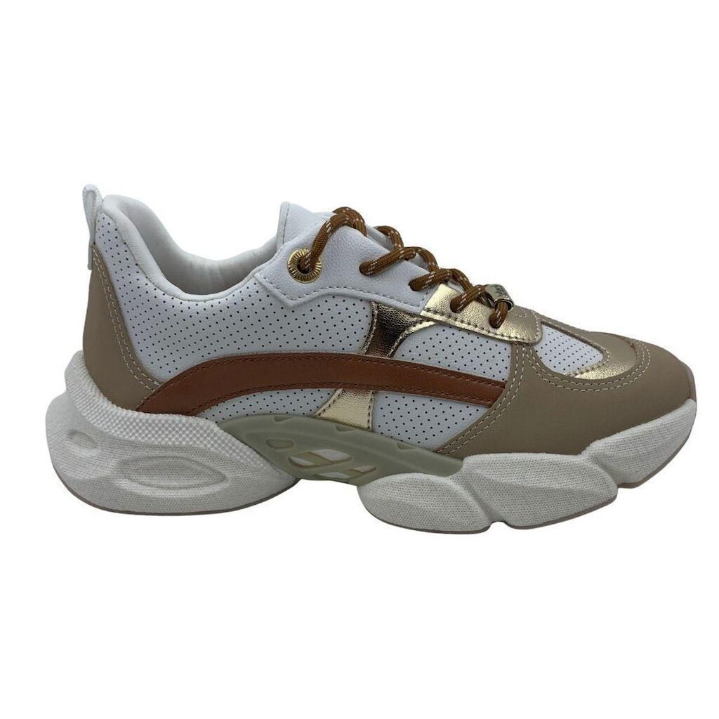 Tênis Casual Feminino Bebecê Conforto Branco 1372505 - Branco 39