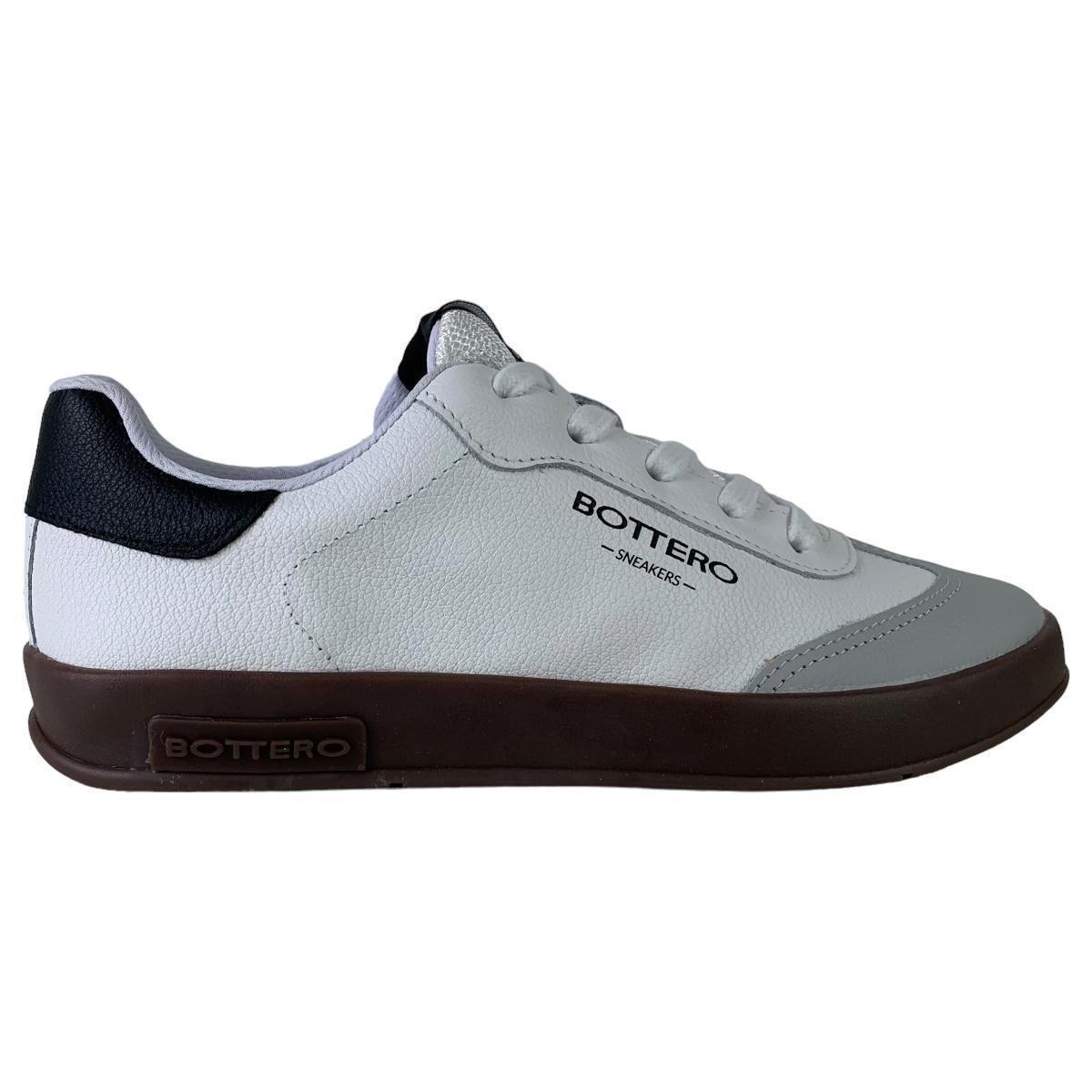 Tenis Casual Feminino Bottero Sneakers em Couro Menor preço em Tenis Casual Feminino Bottero Sneakers em Couro