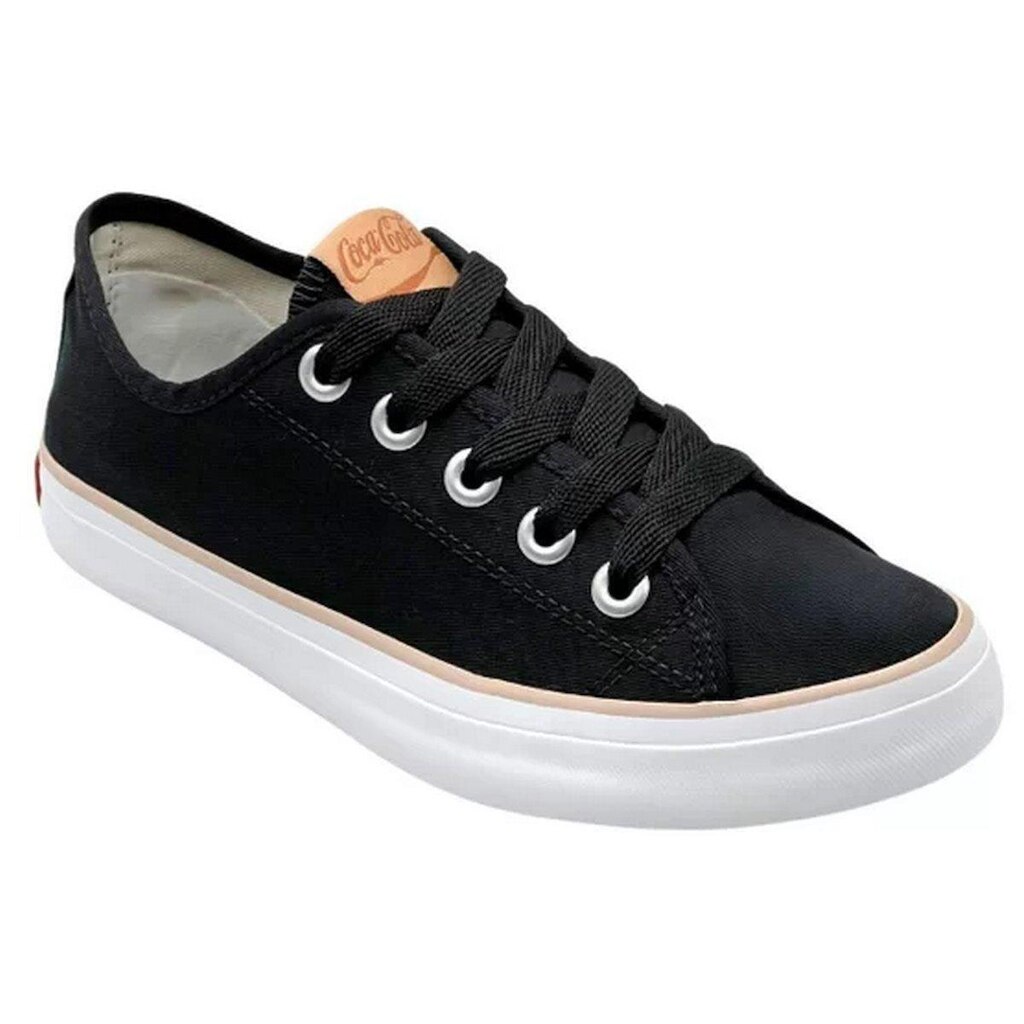 Tenis Casual Feminino Coca Cola Stream Canvas Tecido CC2349