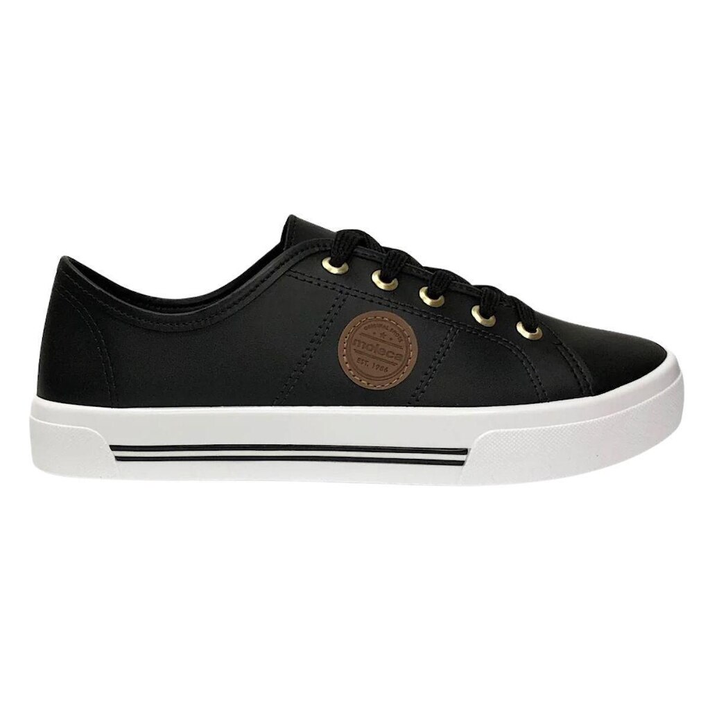 Tênis Casual Feminino Moleca 5667.302 Preto