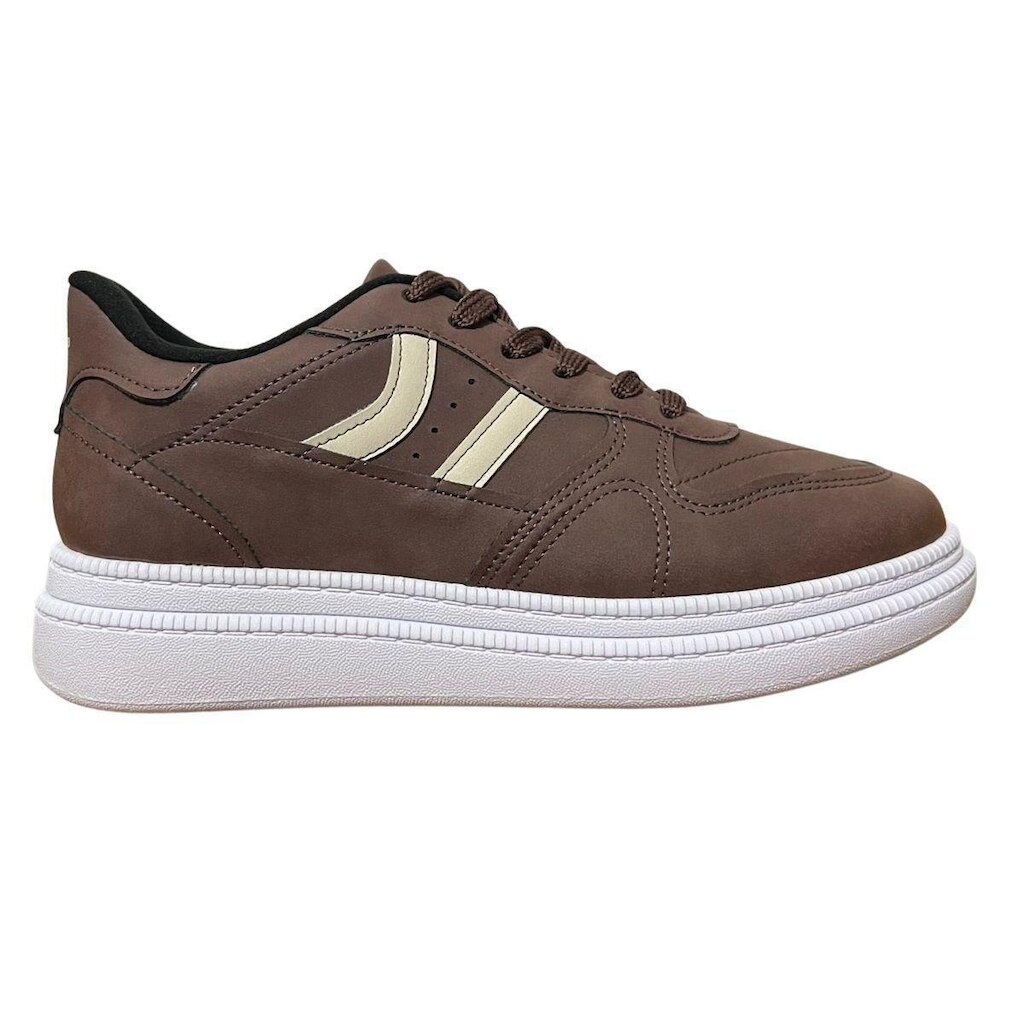 Tênis Casual Feminino Moleca 5816.101 Marrom