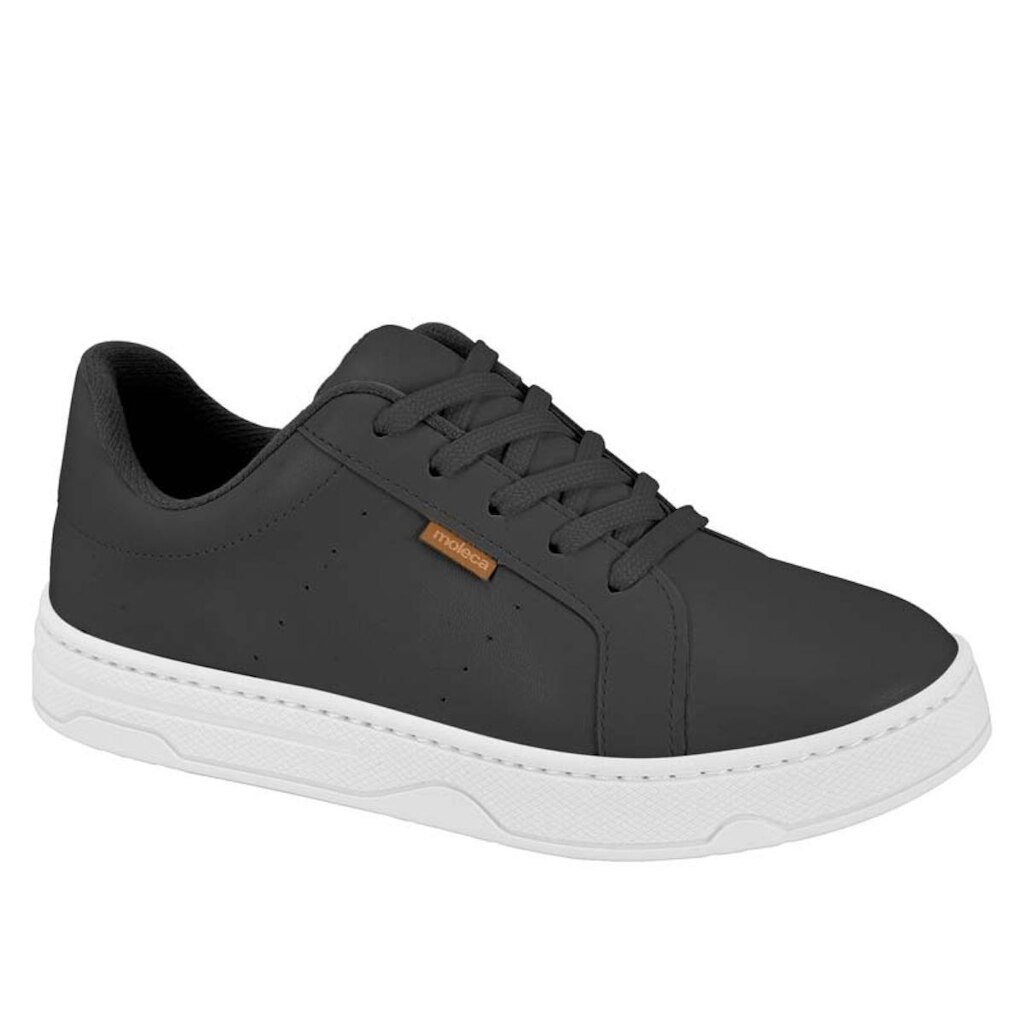Tênis Casual Feminino Moleca Liso Confortável Classic