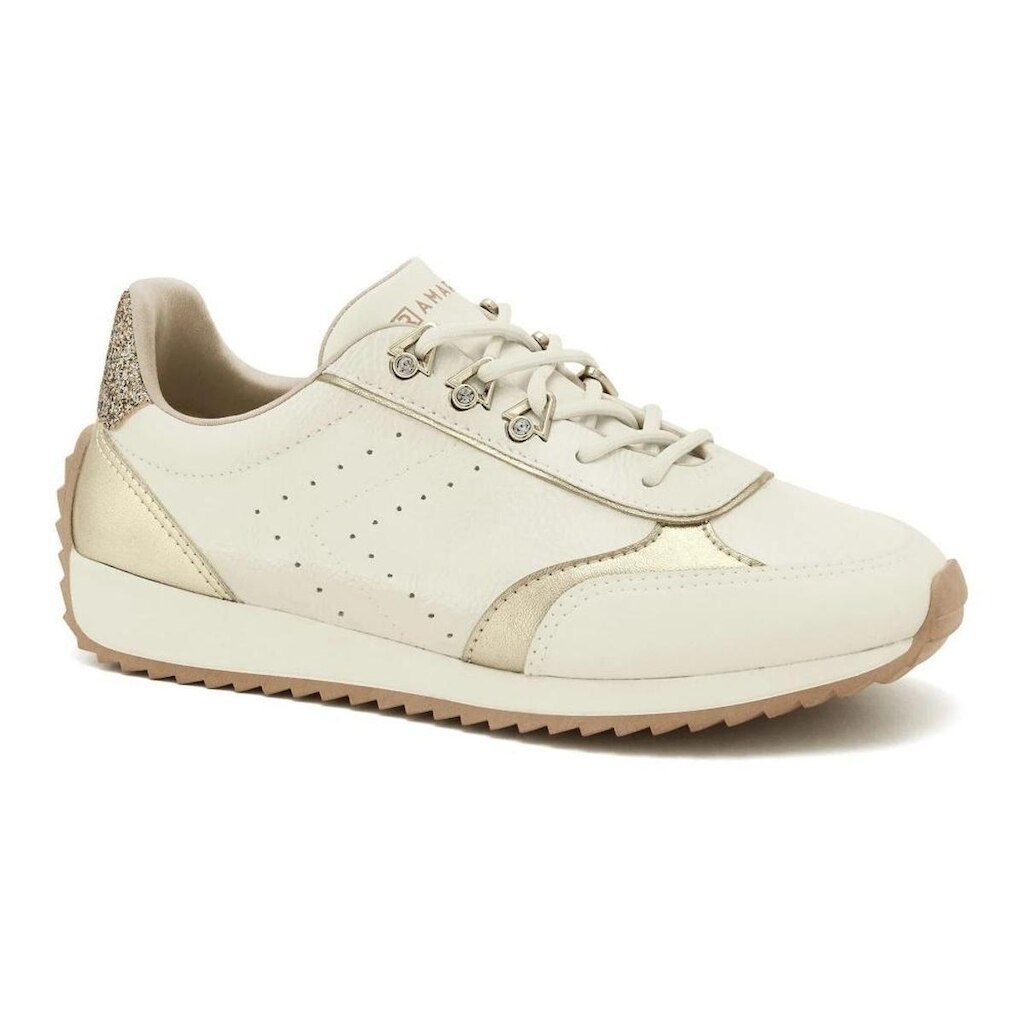 Tênis Casual Feminino Ramarim Coconut Dourado