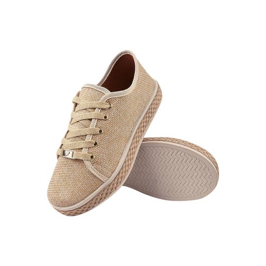 Tenis Casual Feminino Sapatenis Tati Ana Plataforma Detalhe Corda Leve Confortável - Bege é ruim? Tenis Casual Feminino Sapatenis Tati Ana Plataforma Detalhe Corda Leve Confortável - Bege é boa?