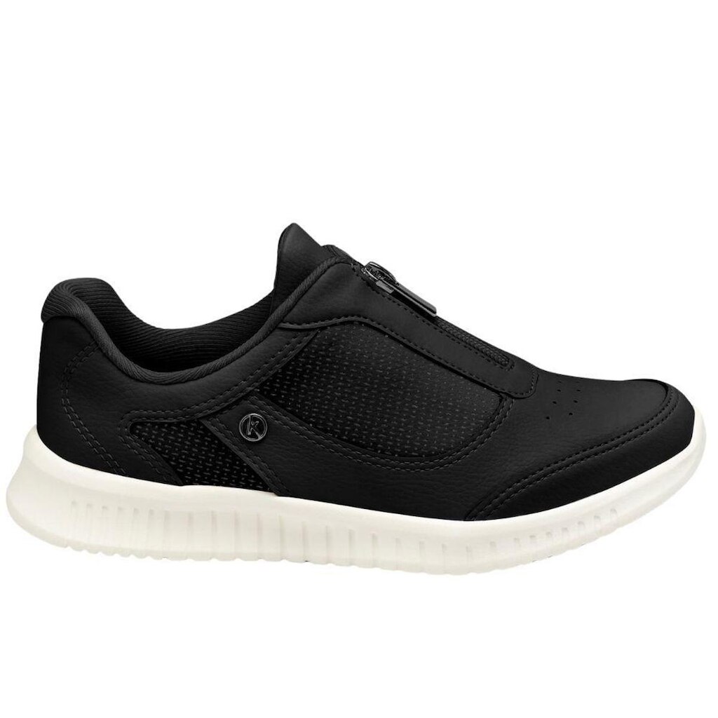 Tênis Casual Feminino Slip On Preto Kolosh C4008-0001