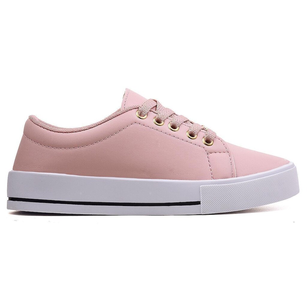 Tênis Casual Feminino Tradicional Confortável Leve