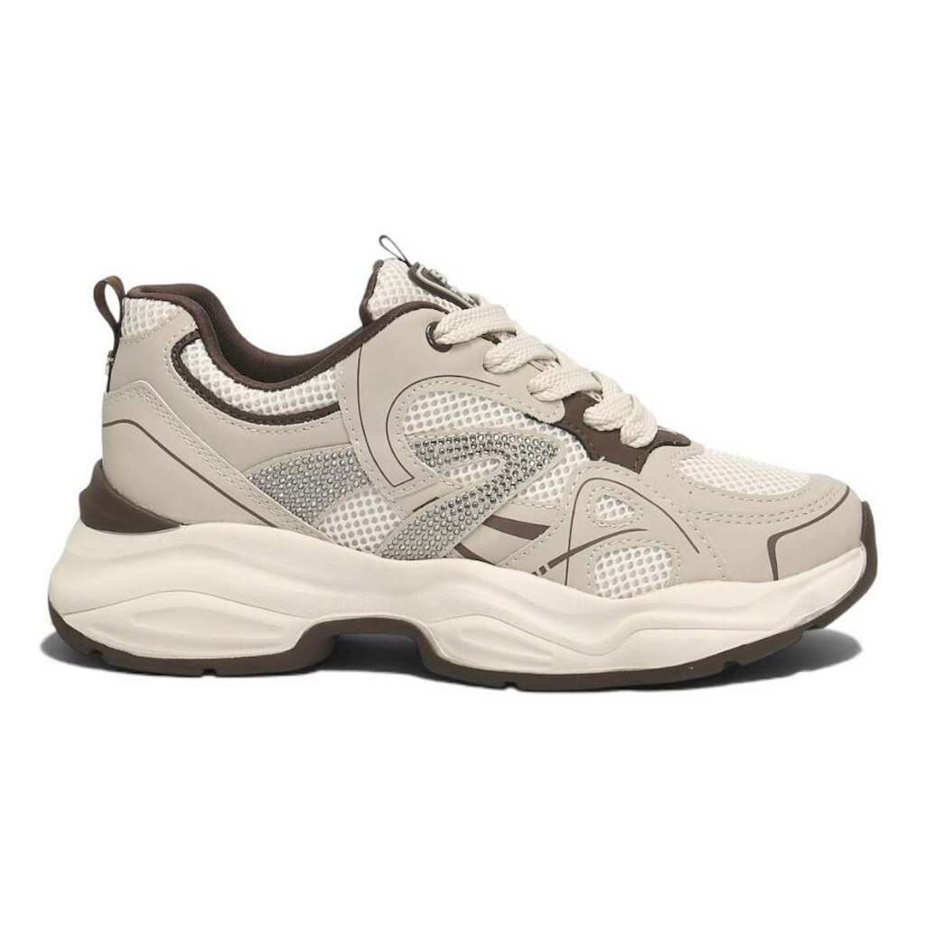 Tênis Casual Feminino Via Marte Marrom 158-025-21