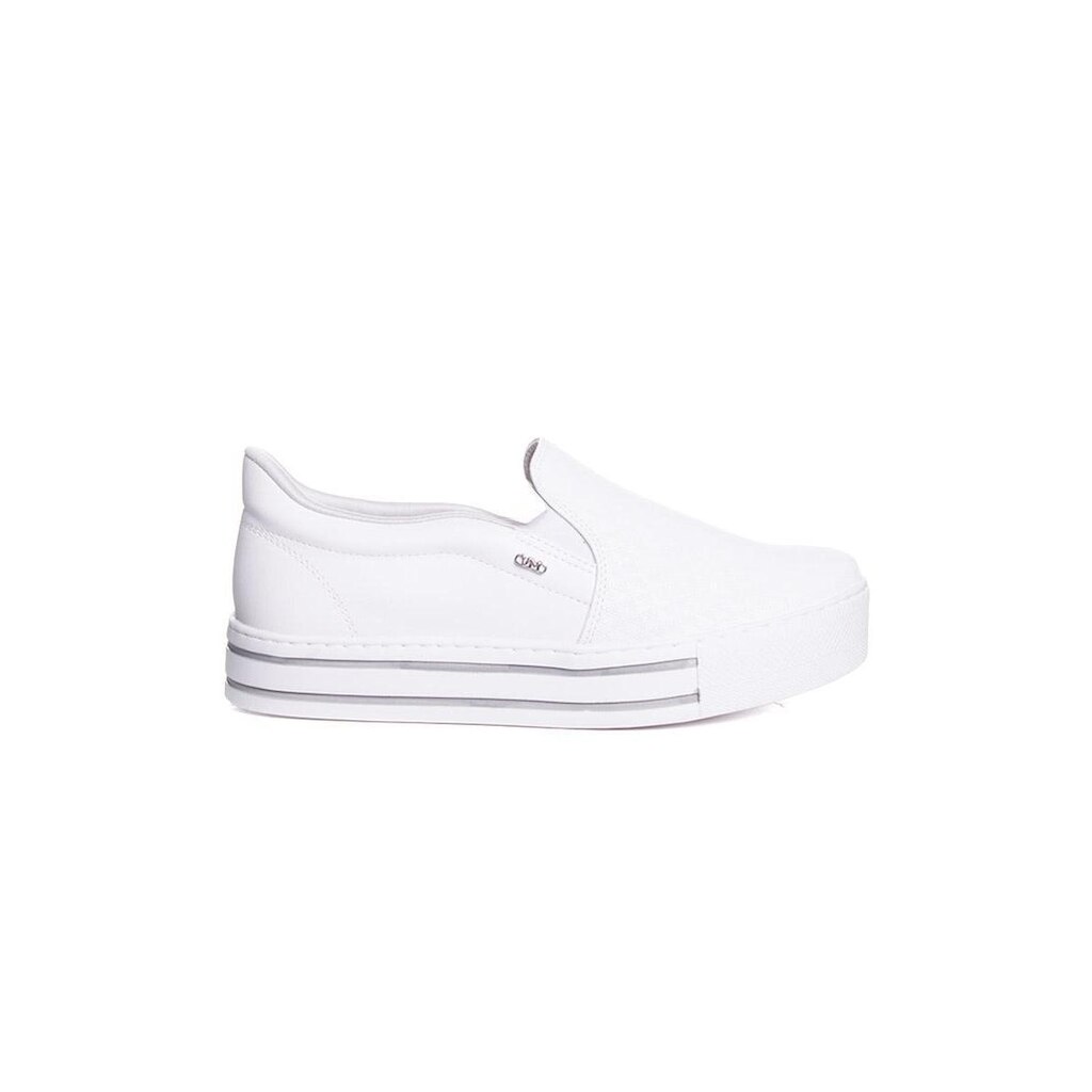 Tênis Casual Feminino Via Marte Slip On Branco