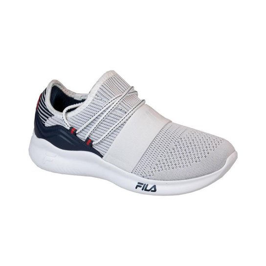 TENIS CASUAL FILA F01ST004023-FIL BRANCO/MARINHO/VERMELHO - Branco Menor preço em TENIS CASUAL FILA F01ST004023-FIL BRANCO/MARINHO/VERMELHO - Branco